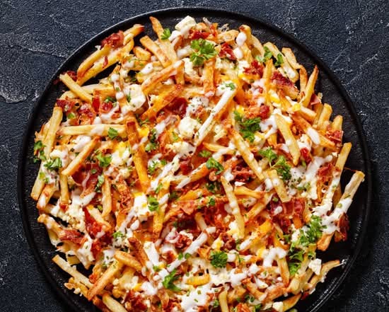 paneer loaded fries