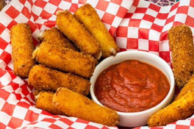 HOMEMADE 4PC JUMBO MOZZARELLA BREADED CHEESE STICKS