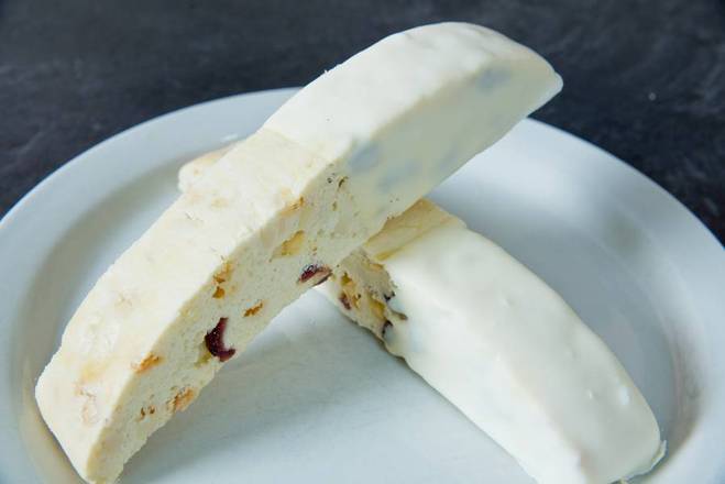 White Chocolate Cranberry Orange Biscotti