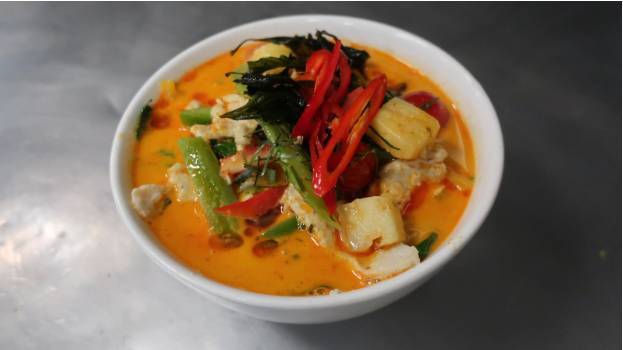 Cari Rouge au Poulet / Red Curry Chicken