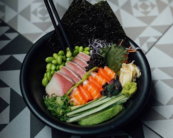 Chirashi Bol Poke (Saumon) / Chirashi Poke Bowl (Salmon)