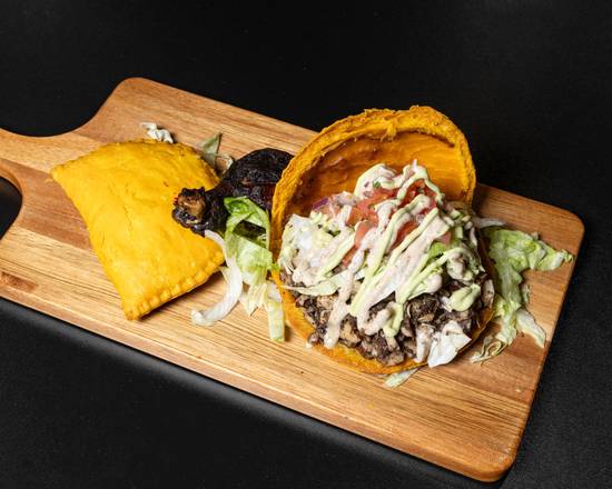Jamaican Me Crazy Stuffed Patty