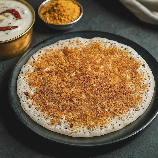 Ghee Roast Podi utthappam