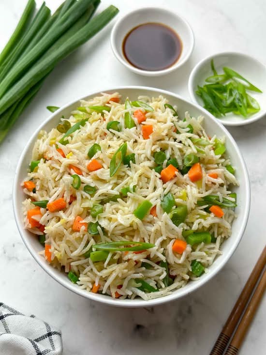Mix Fresh Veggies Fried Rice
