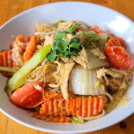 N7. Pad Woon Sen (Bean Thread Noodles)