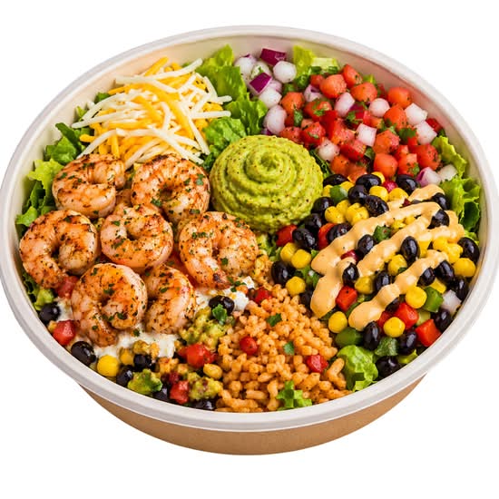 Pan Seared Shrimp Bowl