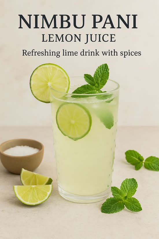 Spiced Lemonade (Nimbu Pani)