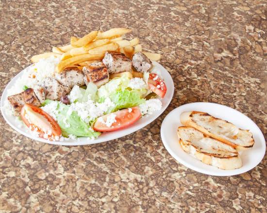 Pork Souvlaki Dinner