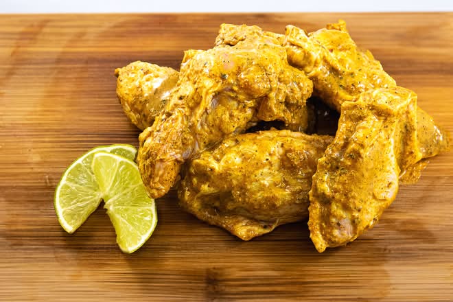 BBQ Lemon Chicken Wings