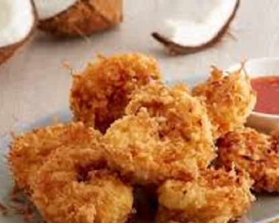 Golden Fried Coconut Shrimp
