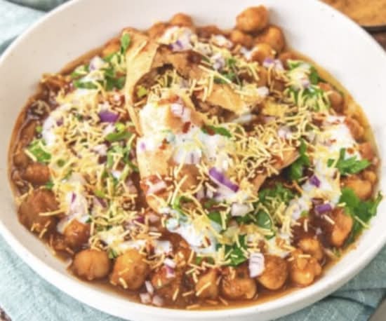 Veggie Samosa chaat