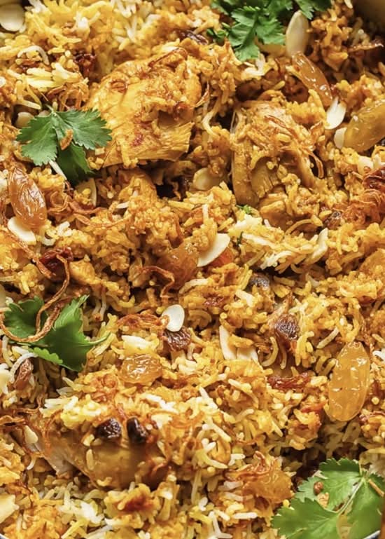 Chicken biryani