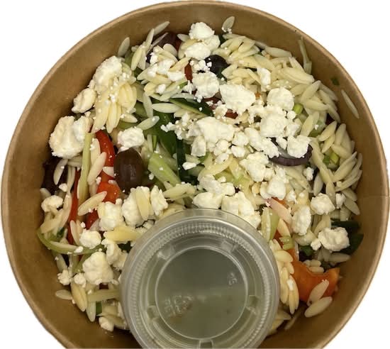 Orzo, Vegetable and Feta Salad