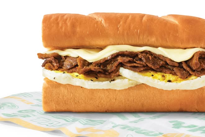 Steak, Egg & Cheese