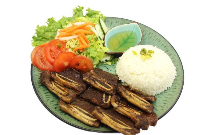 Beef Short Rib Rice  (Cơm Sườn Bò)