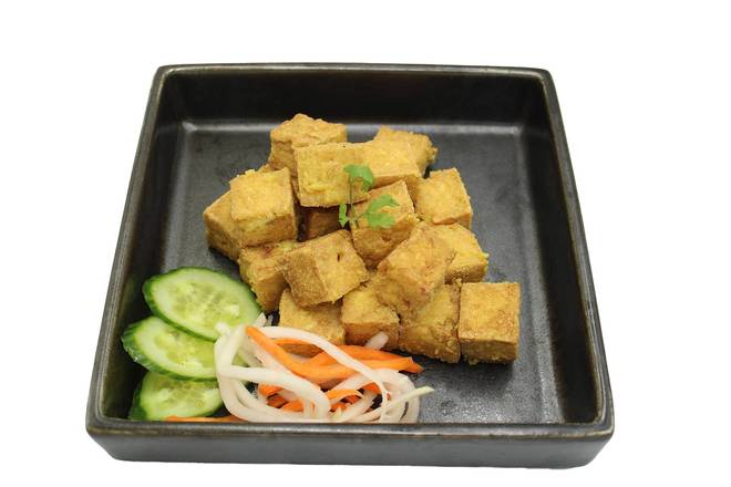 Salted Egg Tofu (Đậu Hũ Sốt Trứng Muối)