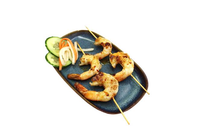 Sate Prawn Skewer (Tôm Nướng Sa Tế)