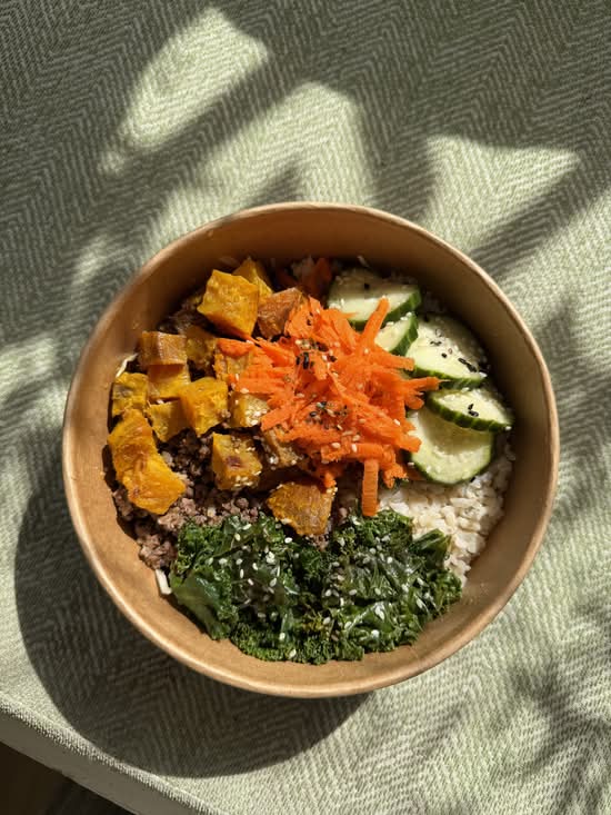 Ground Beef Harvest Bowl