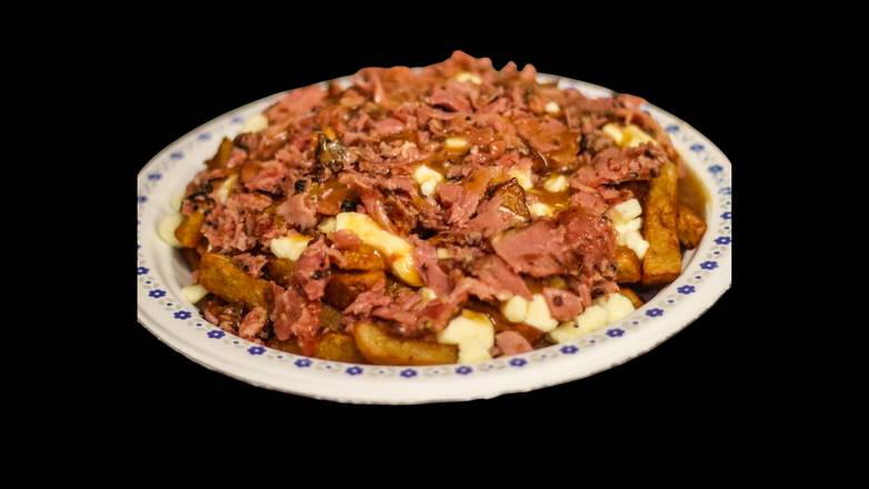 Grande Poutine Viande Fumeé / Large Smoked Meat Poutine