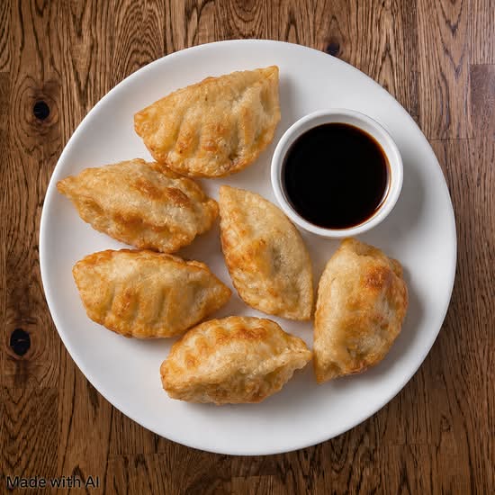 Fried Dumpling (6 pcs) (군만두)