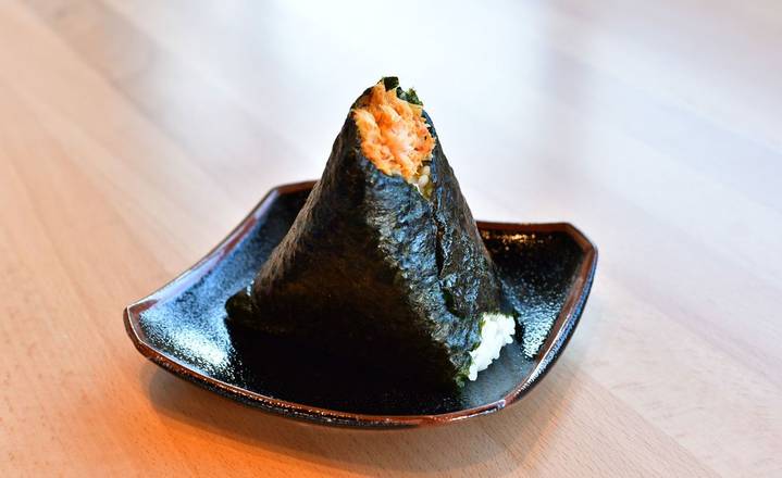 Grilled Salmon Onigiri