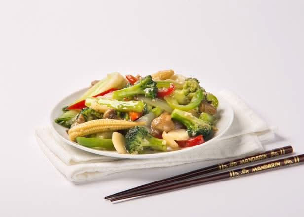 64. Wok-Fried Mixed Vegetables