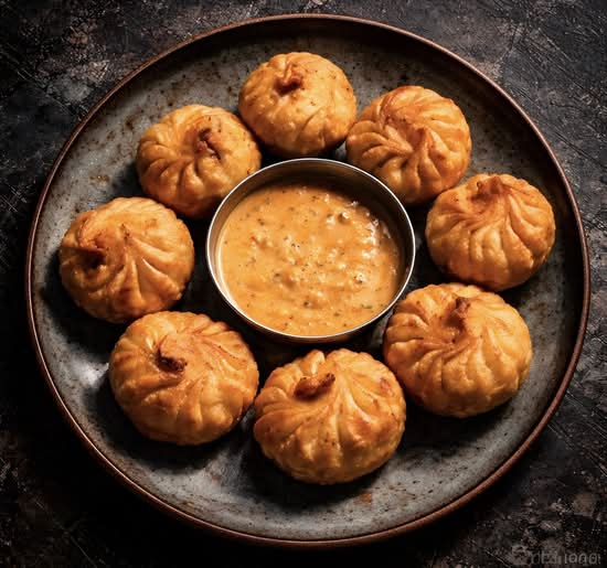 Aloo Fried Momo
