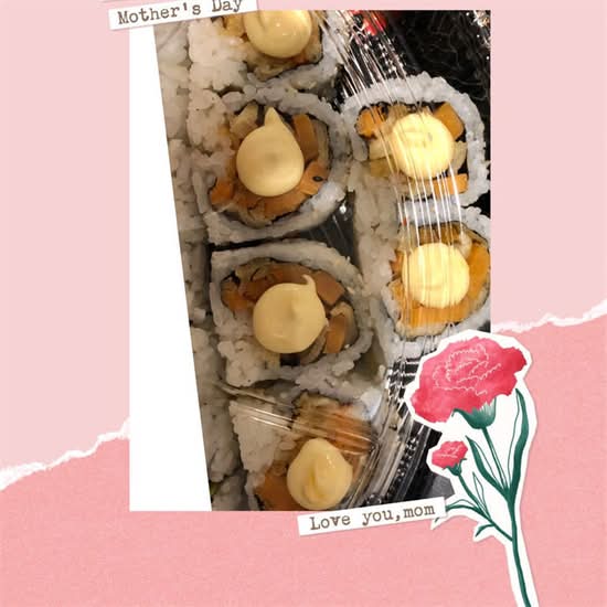 M37 Tempura Yam Roll (6 pcs)