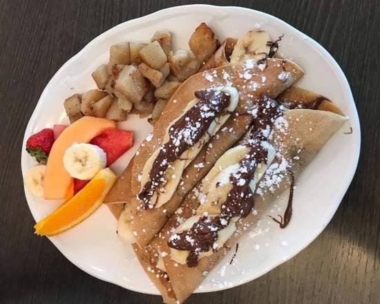 Crêpe Banane et chocolat