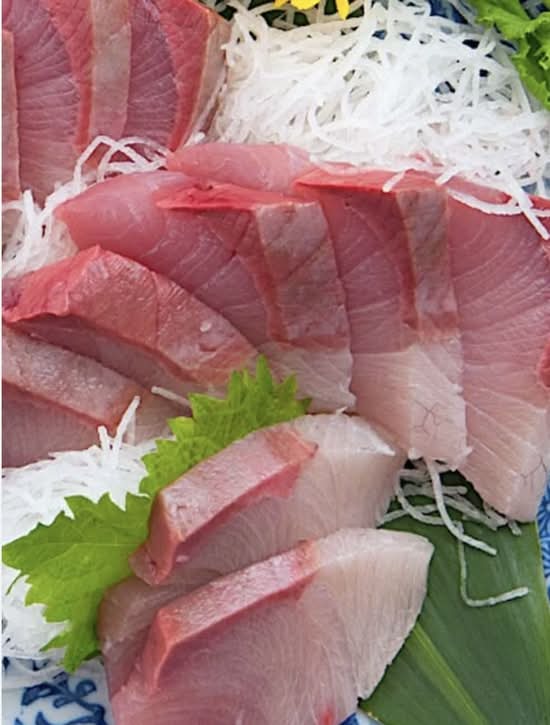 Hamachi Sashimi 6 pics