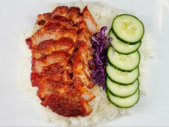 Cha siu Pork on Rice