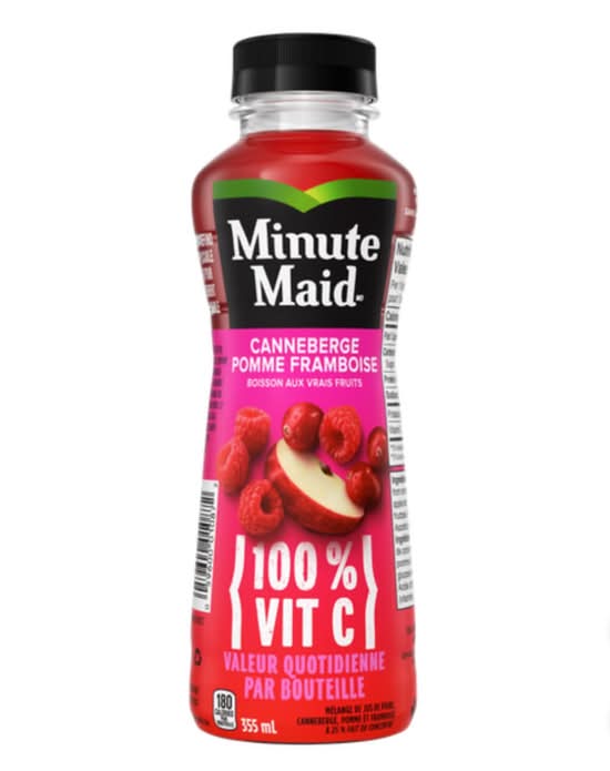 Jus de canneberge pomme / Cranberry apple juice 355 ml