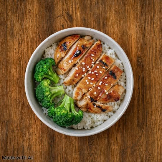 80. Chicken Teriyaki Don