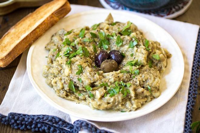 Trempette aux Aubergines / Eggplant Dip (Melitzanosalata)