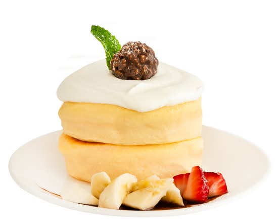 Nutella Banana Soufflé Pancake