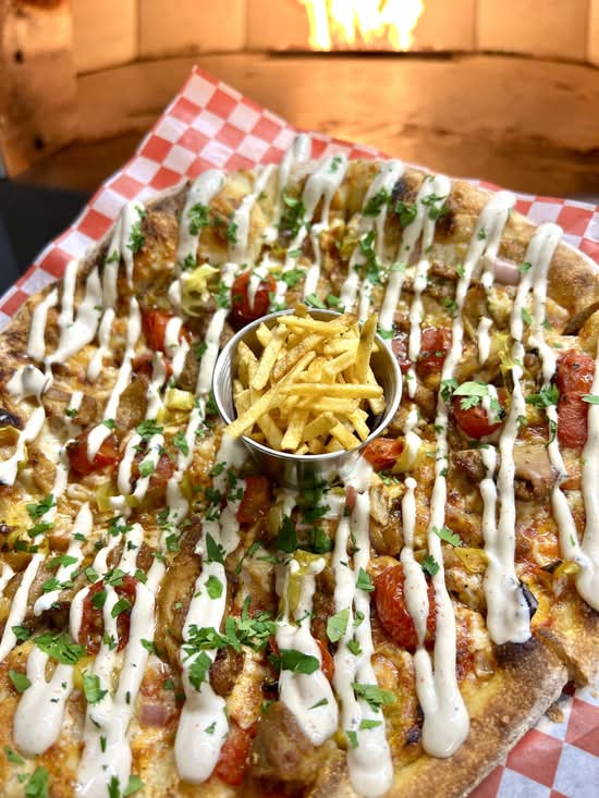 The HIckory Chicks - White BBQ Chicken Pizza