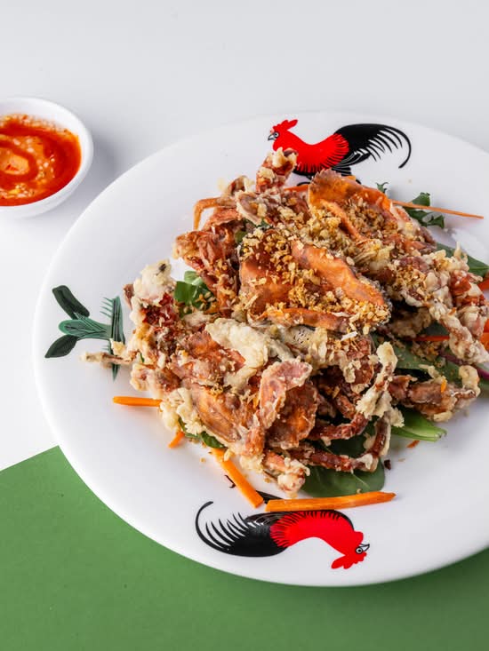 A5. Garlic Soft-Shell Crab