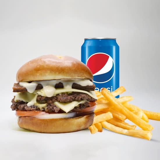 Donair Smash Burger Combo