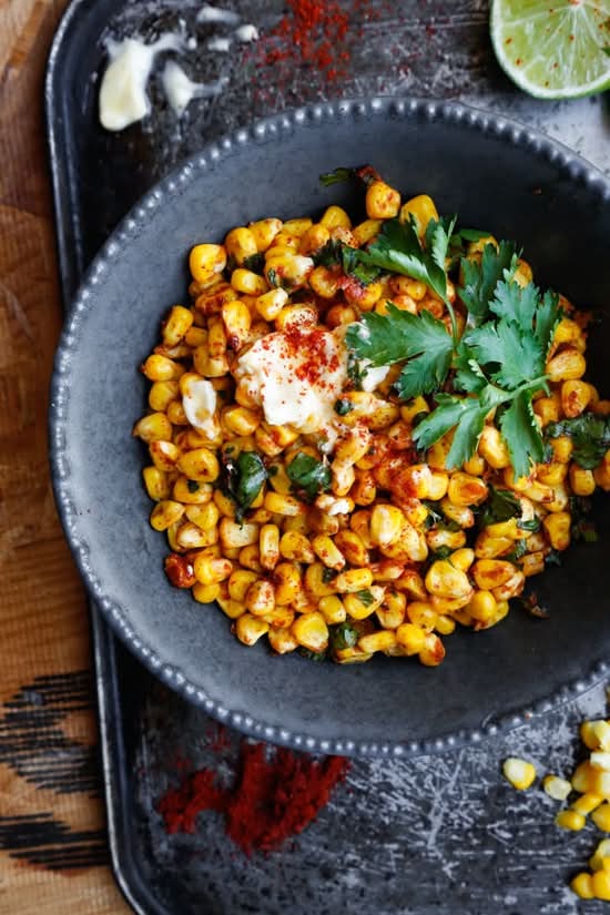 street style Masala Corn
