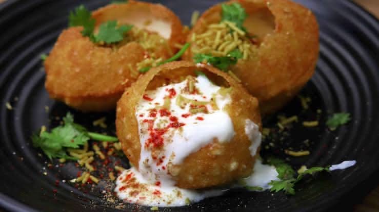 Dahi puri -8 pcs