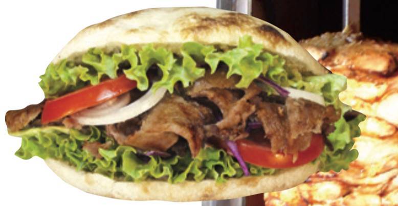 Sandwich Döner au poulet seul / Döner Sandwich, chicken only