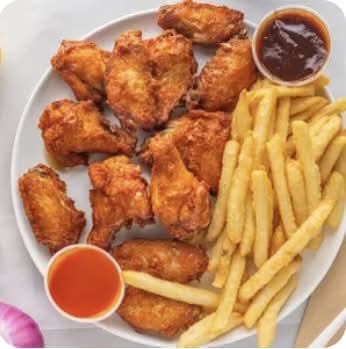 10 Ailes de Poulet / 10 Chicken Wings
