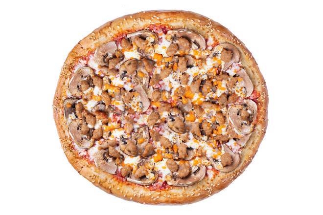 Italian Sausage Mushroom Pizza