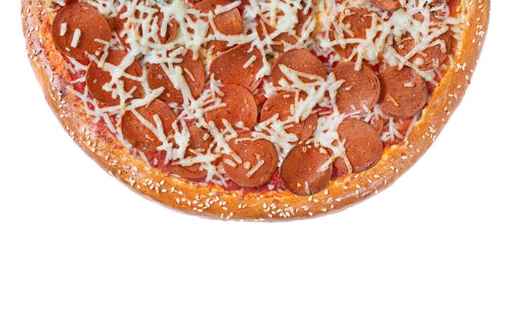 Vegan Pepperoni Pizza