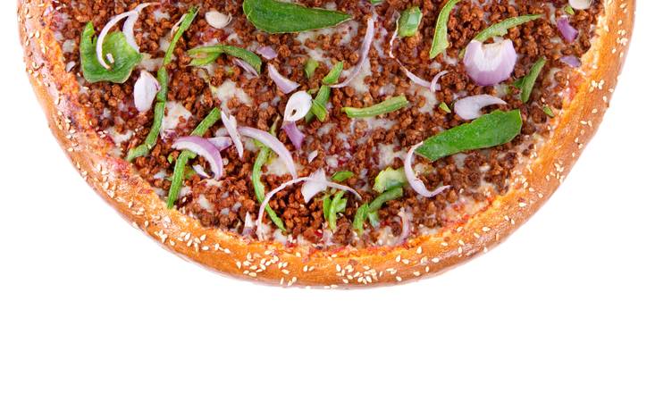 Vegan Beef Pizza