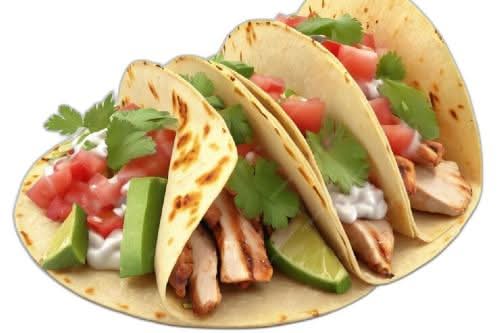Spicy Beef (3 Tacos)