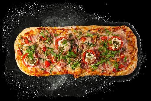 Chicken Alfredo Flatbread