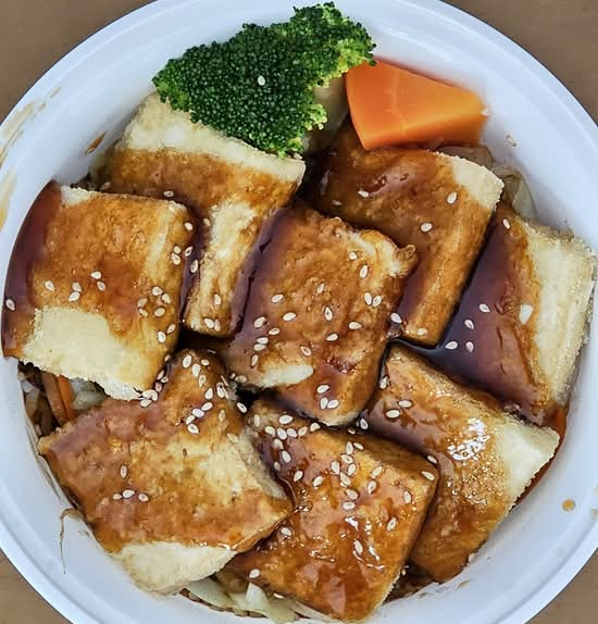 Tofu Teriyaki Don