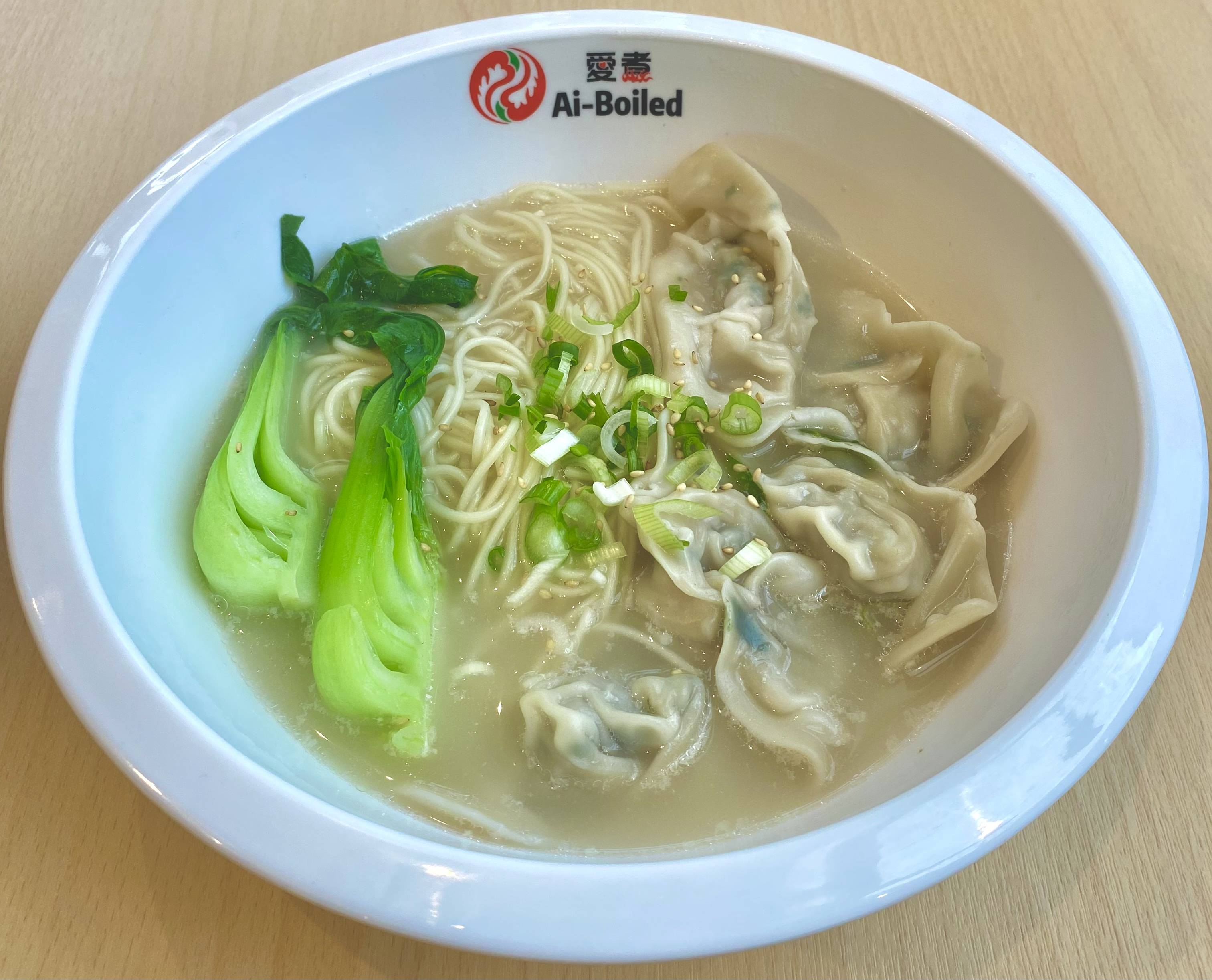 Ai-Boiled Shrimp and Pork Wonton Noodle