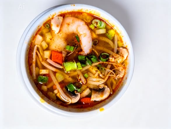 Soupe Tum Yum (Fort)/ Tum Yum Soup (Strong)